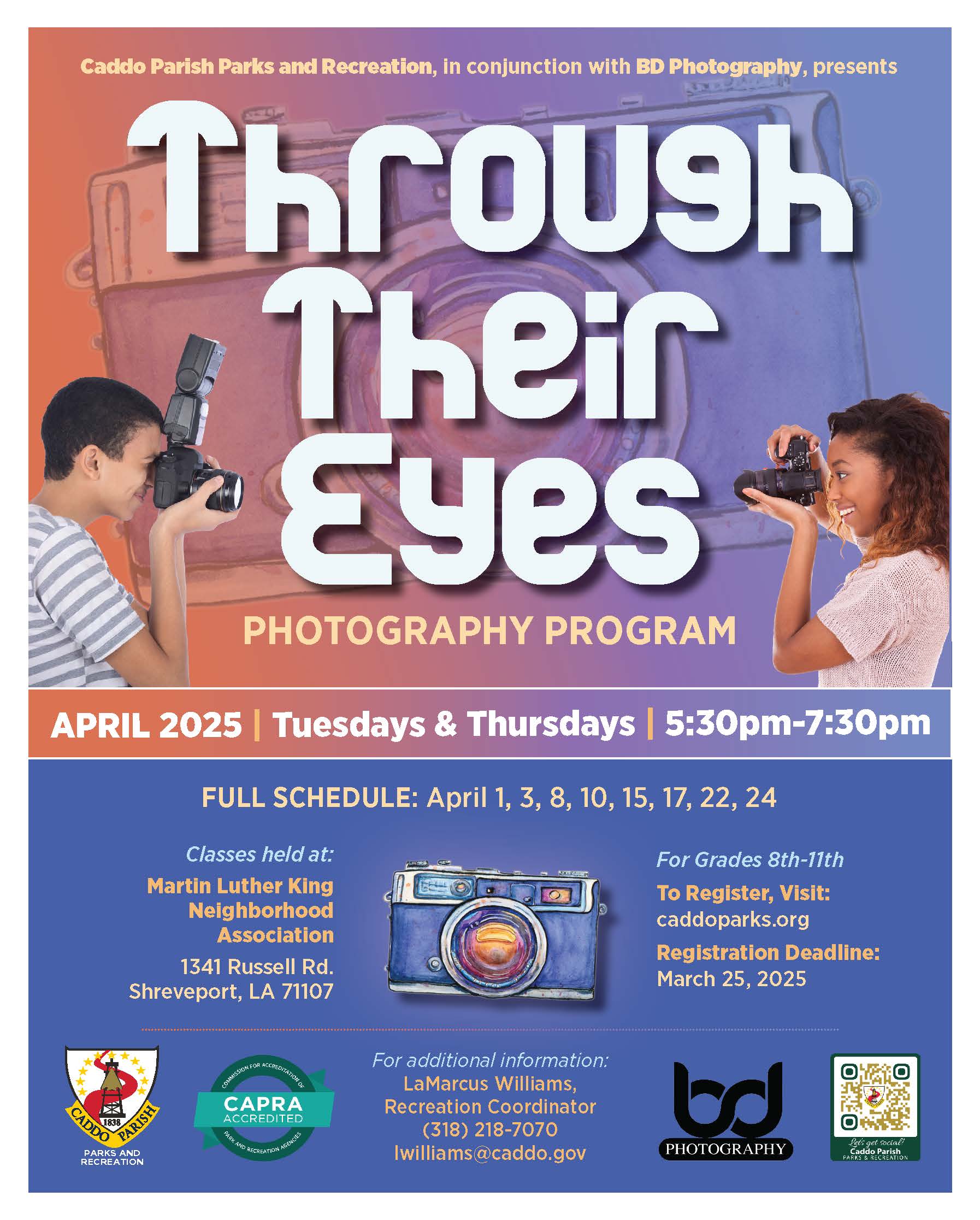 Featured image for “Through Their Eyes Photography Program”